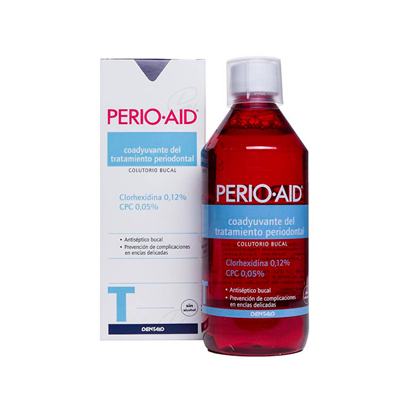 PERIO AID TRATAMIENTO COLUTORIO SIN ALCOHOL 500 ML