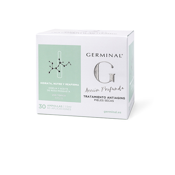 Germinal Tratamiento Antiaging Pieles Secas 30 Ampollas