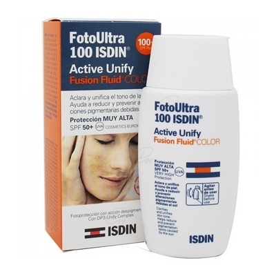 FOTOULTRA ISDIN ACTIVE UNIFY FUSION FLUID COLOR 50 ML