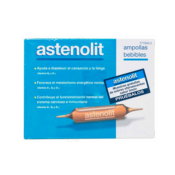 ASTENOLIT 12 AMPOLLAS BEBIBLES