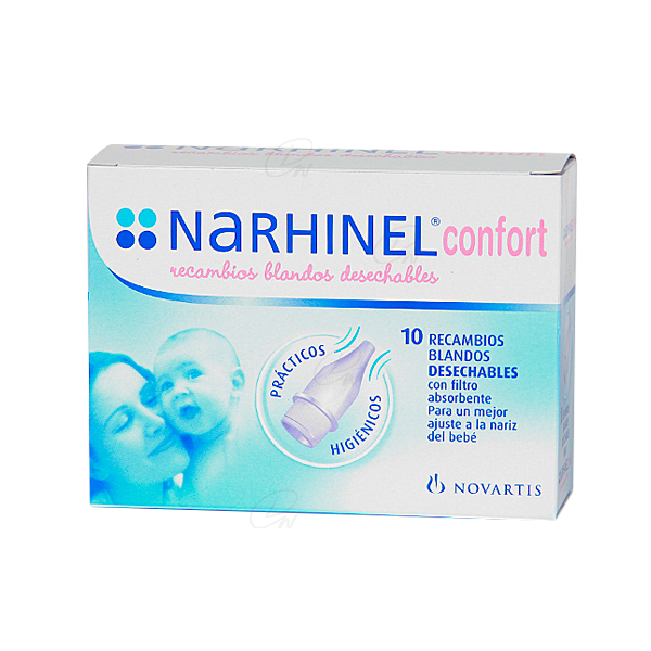 NARHINEL CONFORT ASPIRADOR RECAMBIO 10 BLANDO DESECHABLE