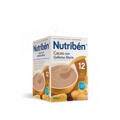 NUTRIBEN CACAO CON GALLETAS MARIA 500 G