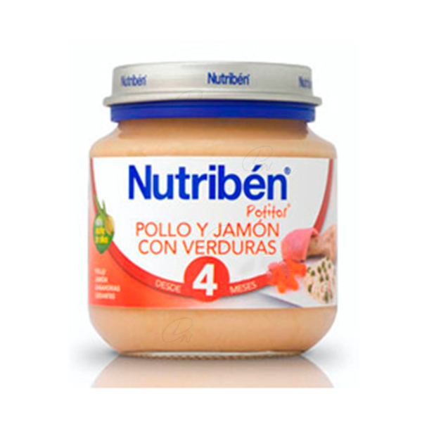 NUTRIBEN POLLO JAMON VERDURA POTITO INICIO 130 G