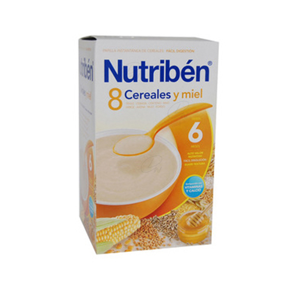 NUTRIBEN 8 CEREALES Y MIEL 600 G