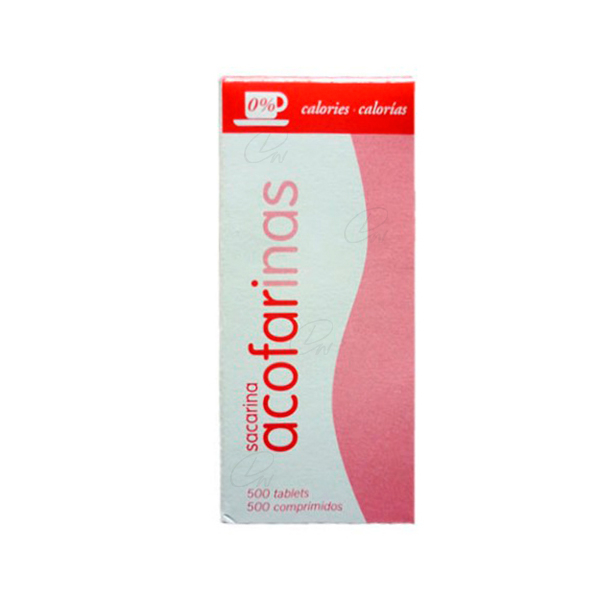 ACOFARINAS EDULCORANTE 500 U