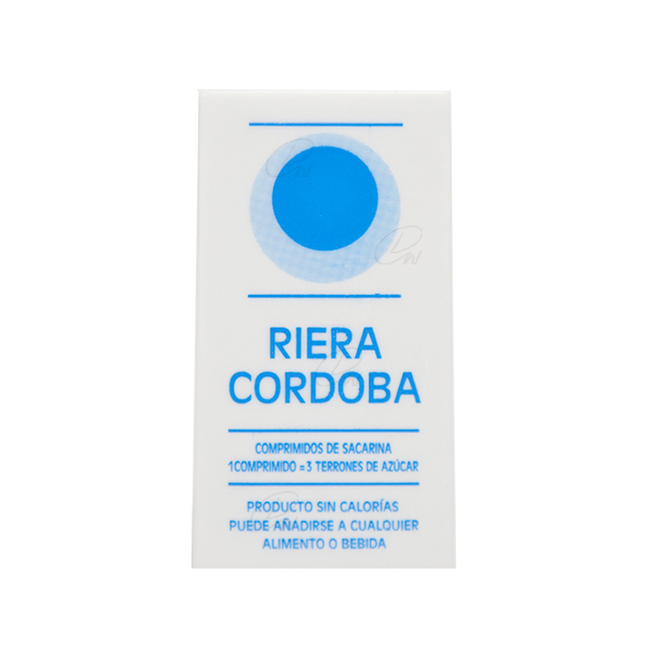 SACARINA RIERA CORDOBA 200 U