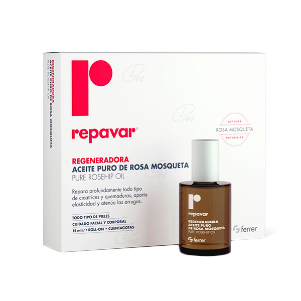 REPAVAR REGENERADORA ACEITE PURO DE ROSA MOSQUETA 15 ML