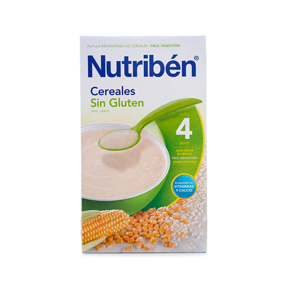 Nutriben Papilla de 8 cereales y miel calcio 600 gr