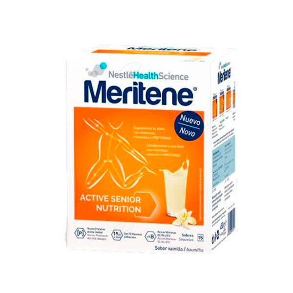 Meritene 15 sobres Vainilla