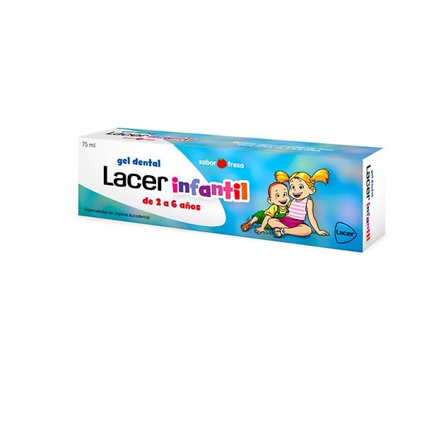 LACER GEL DENTAL INFANTIL FRESA 75 ML