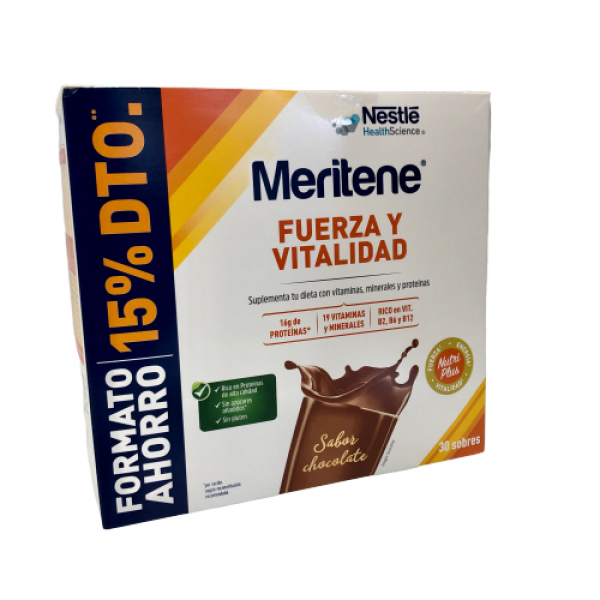 MERITENE CHOCOLATE INST 15SOB